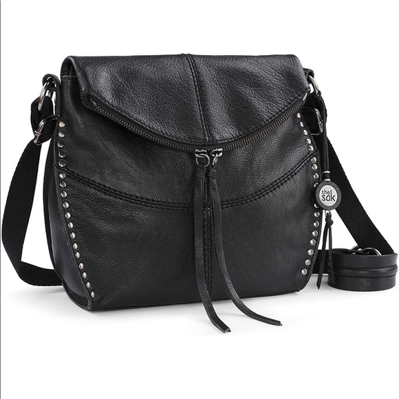 The Sak black leather crossbody handbag - Picture 11 of 15